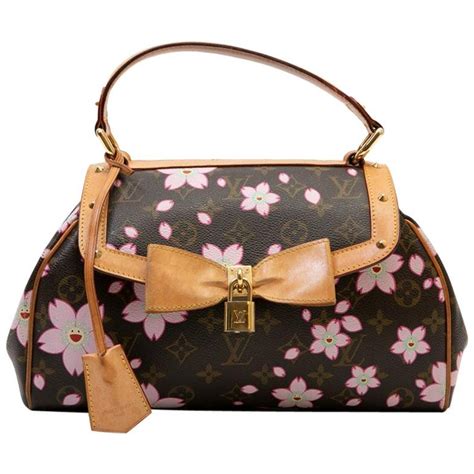 louis vuitton pink flower bag